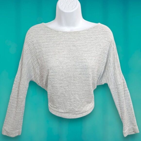 Lumiere Open Back Long Sleeve Top Womens Medium - Picture 3 of 8